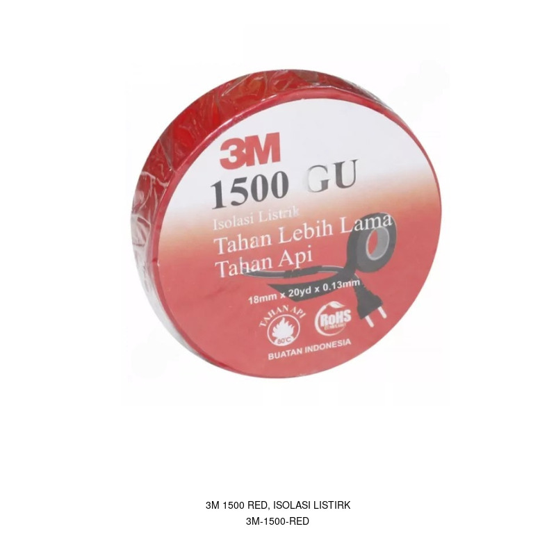 3M 3M 1500 Red, Isolasi Listirk