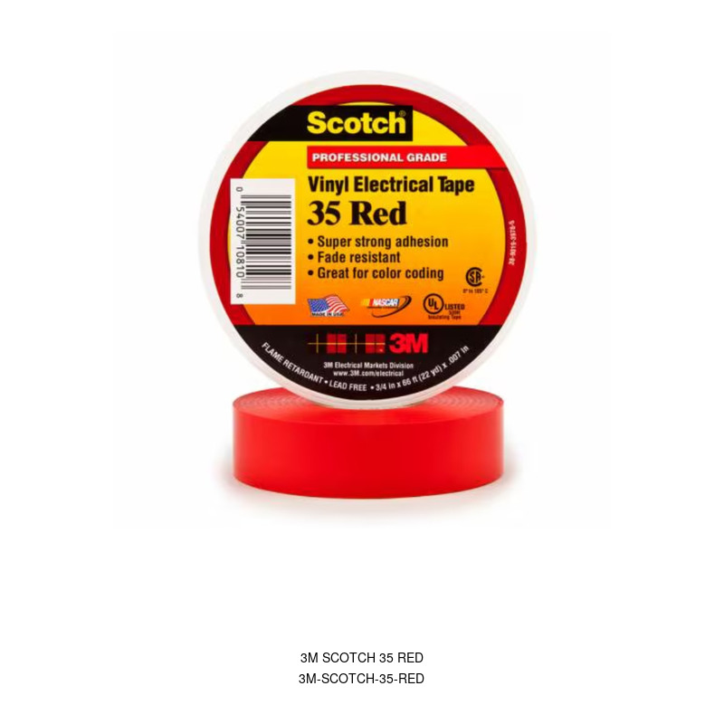 3M 3M Scotch 35 Red