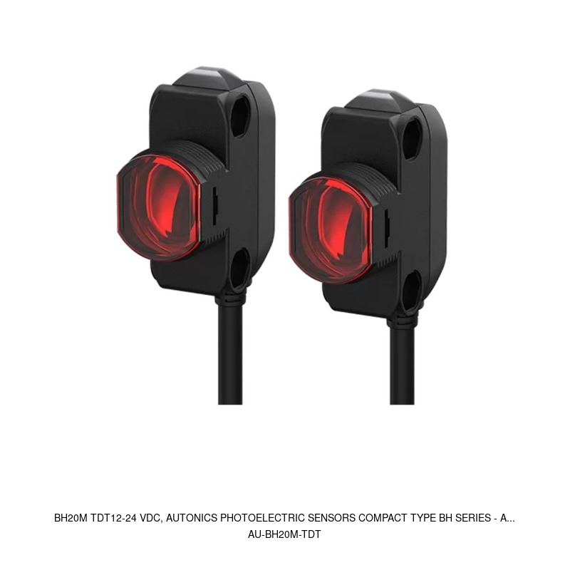 Autonics BH20M TDT12-24 VDC, Autonics Photoelectric Sensors Compact Type BH Series