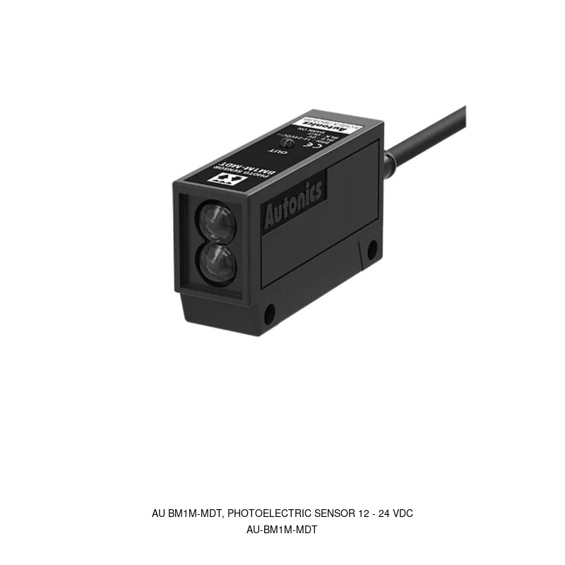 Autonics AU BM1M-MDT, PHOTOELECTRIC SENSOR 12 - 24 VDC