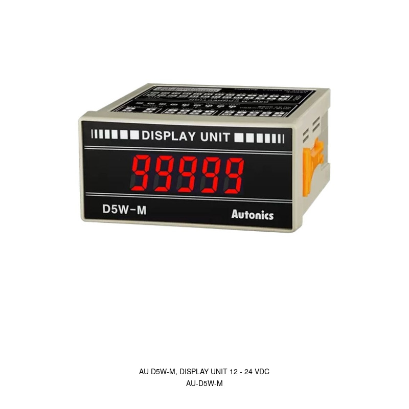 Autonics AU D5W-M, DISPLAY UNIT 12 - 24 VDC