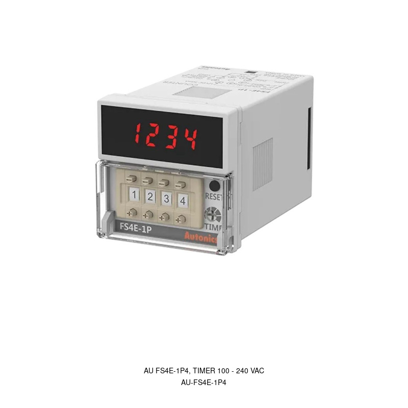 Autonics AU FS4E-1P4, TIMER 100 - 240 VAC