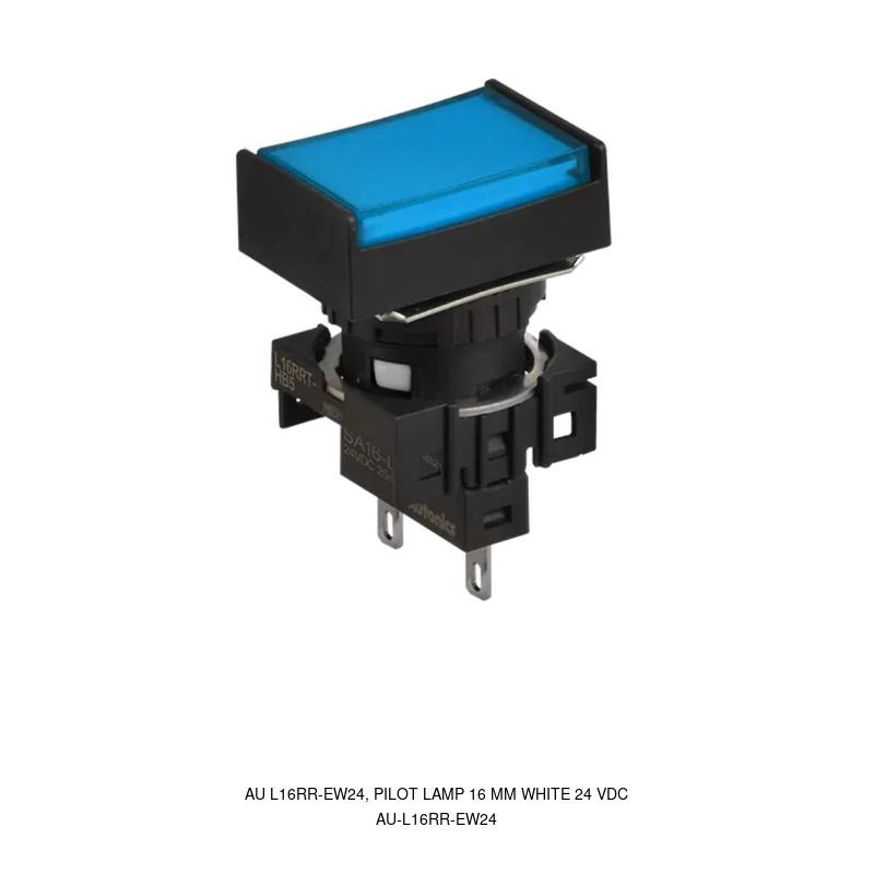 Autonics AU L16RR-EW24, PILOT LAMP 16 MM WHITE 24 VDC