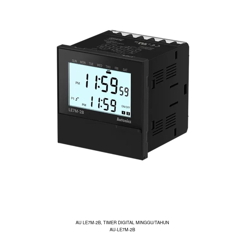 Autonics AU LE7M-2B, Timer Digital Minggu/Tahun