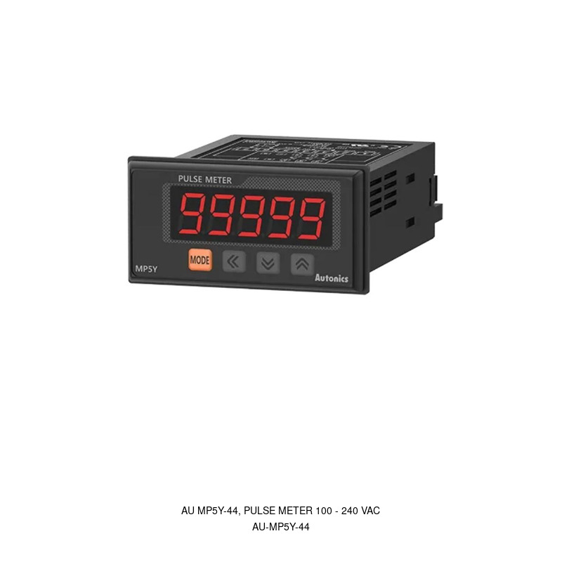 Autonics AU MP5Y-44, PULSE METER 100 - 240 VAC