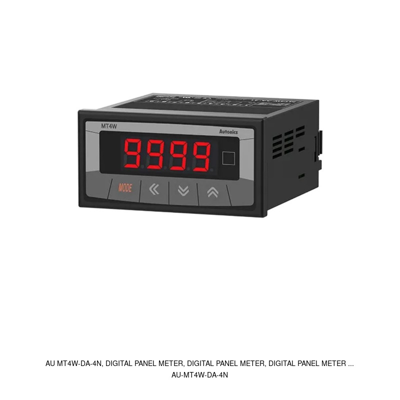 Autonics AU MT4W-DA-4N, DIGITAL PANEL METER, DIGITAL PANEL METER, DIGITAL PANEL METER