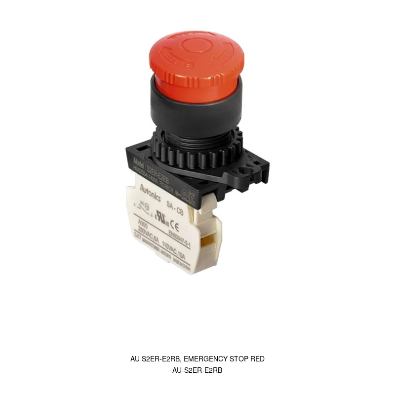 Autonics AU S2ER-E2RB, EMERGENCY STOP RED