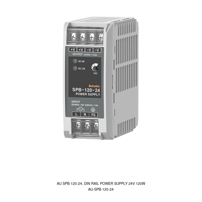 Autonics AU SPB-120-24, Din Rail Power Supply 24V 120W