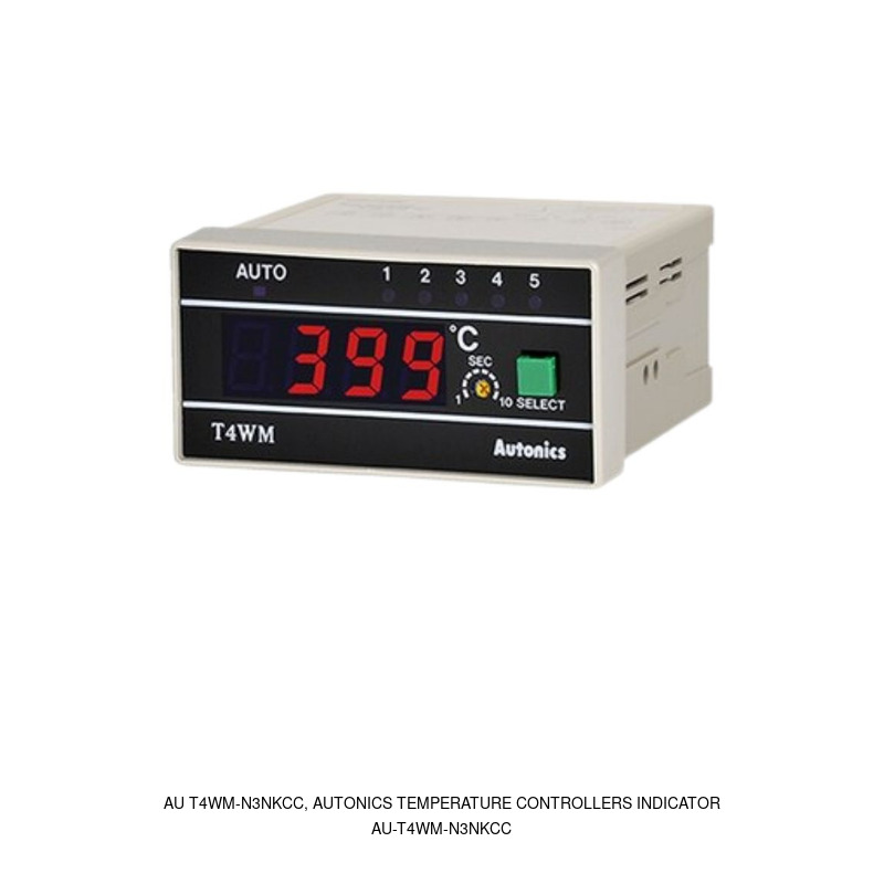 Autonics AU T4WM-N3NKCC, Autonics Temperature Controllers Indicator