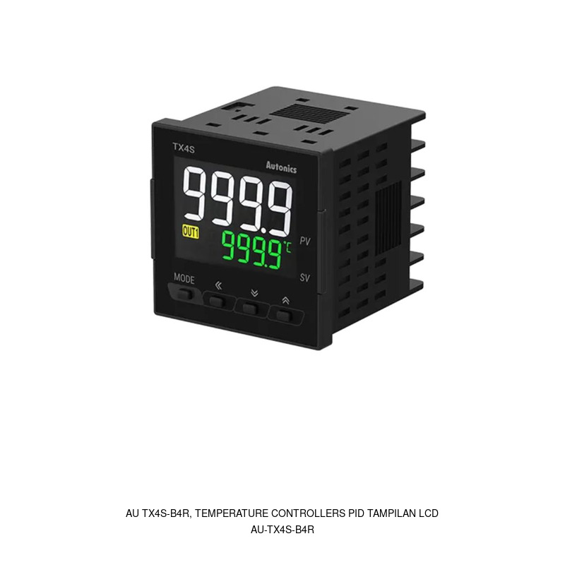 Autonics AU TX4S-B4R, Temperature Controllers PID Tampilan LCD