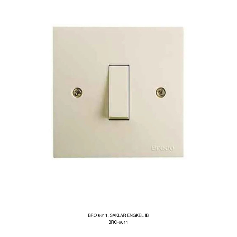 Broco BRO 6611, SAKLAR ENGKEL IB