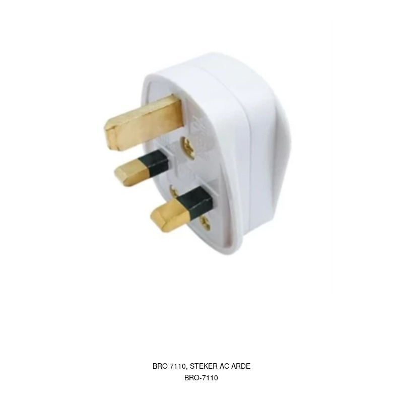 Broco BRO 7110, STEKER AC ARDE