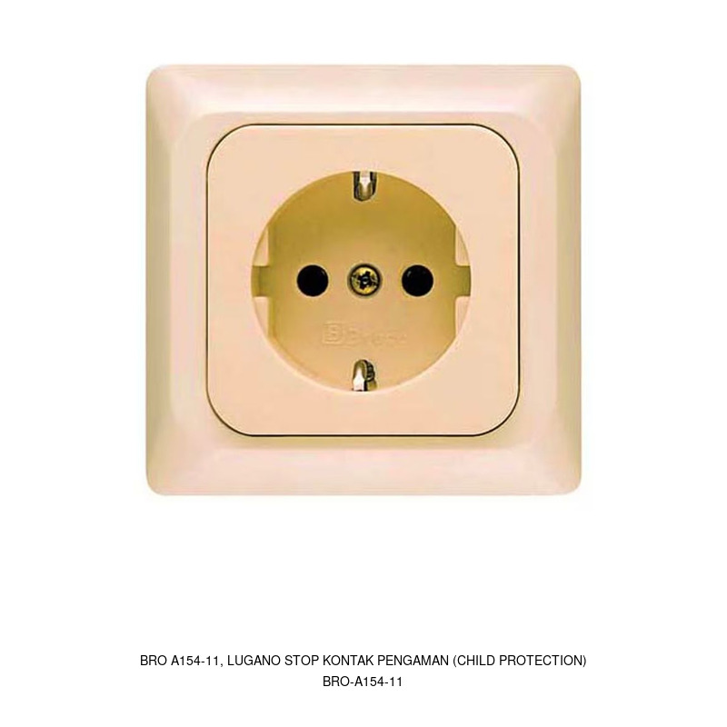 Broco BRO A154-11, LUGANO STOP KONTAK PENGAMAN (CHILD PROTECTION)