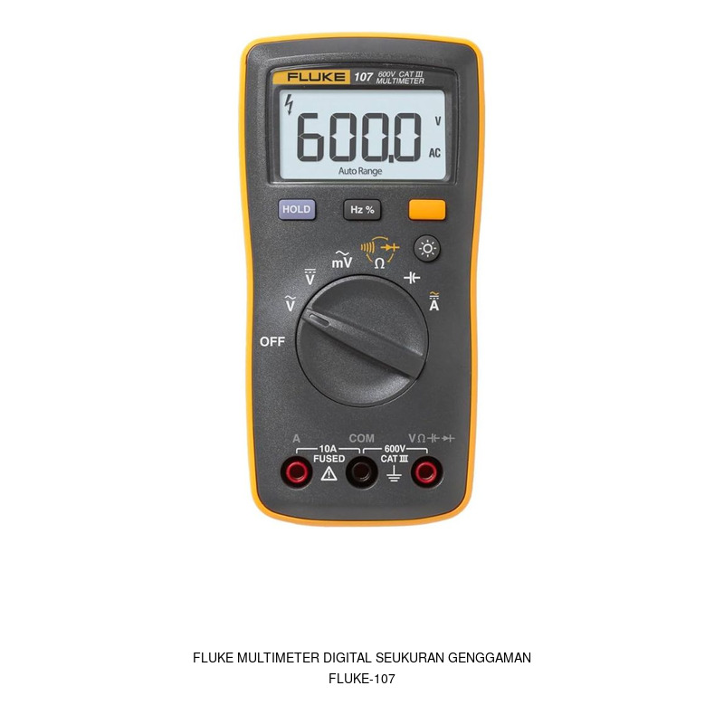 FLUKE Fluke Multimeter Digital Seukuran Genggaman