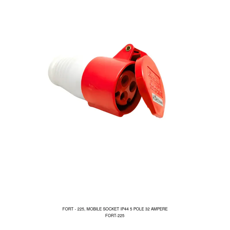 Fort 225, MOBILE SOCKET IP44 5 POLE 32 AMPERE