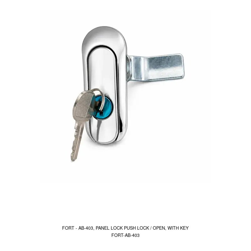 Fort AB-403, PANEL LOCK PUSH LOCK / OPEN, WITH KEY
