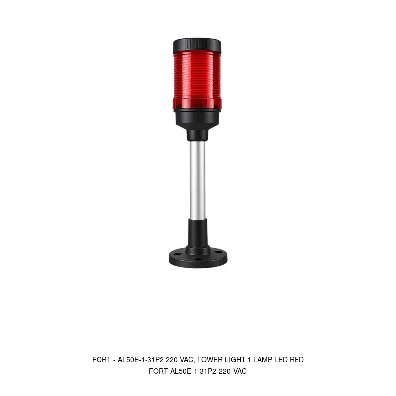 Fort AL50E-1-31P2 220 VAC, TOWER LIGHT 1 LAMP LED RED