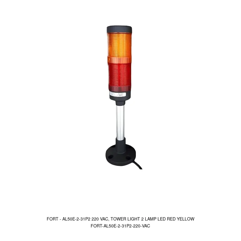 Fort AL50E-2-31P2 220 VAC, TOWER LIGHT 2 LAMP LED RED YELLOW