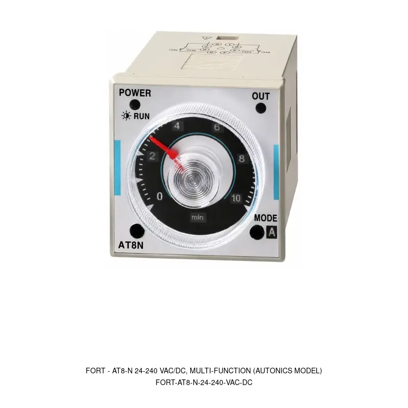 Fort AT8-N 24-240 VAC/DC, MULTI-FUNCTION (AUTONICS MODEL)