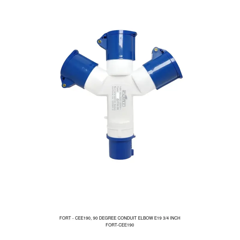 Fort CEE190, 90 DEGREE CONDUIT ELBOW E19 3/4 INCH
