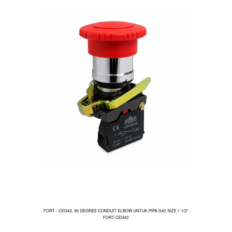Fort CEG42, 90 DEGREE CONDUIT ELBOW UNTUK PIPA G42 SIZE 1 1/2"