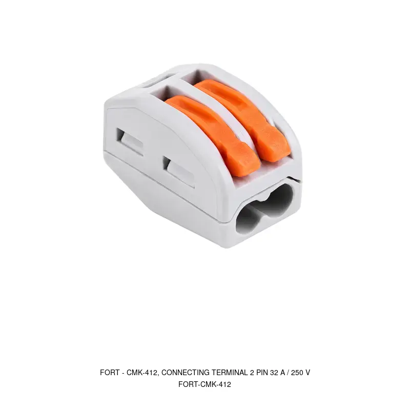 Fort CMK-412, CONNECTING TERMINAL 2 PIN 32 A / 250 V