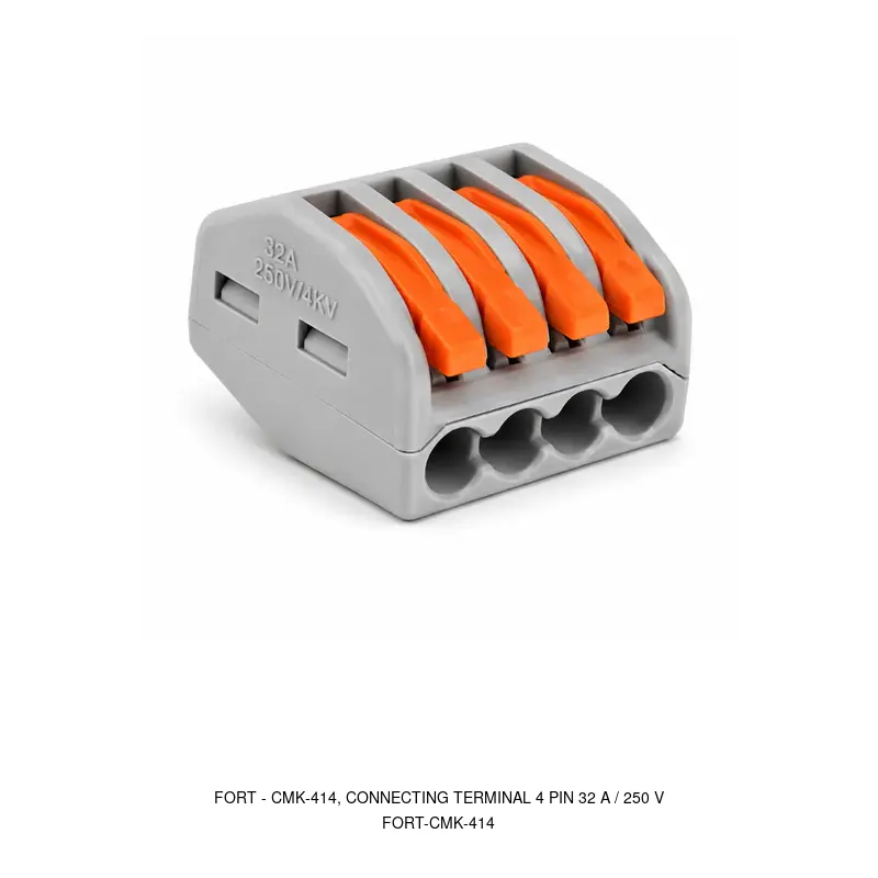 Fort CMK-414, CONNECTING TERMINAL 4 PIN 32 A / 250 V
