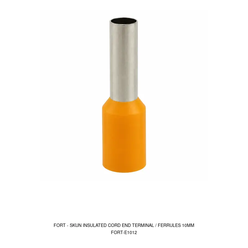 Fort Skun Insulated Cord End Terminal / Ferrules 10mm