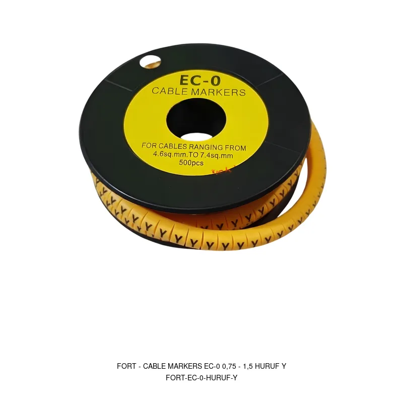 Fort Cable Markers EC-0 0,75 - 1,5 Huruf Y