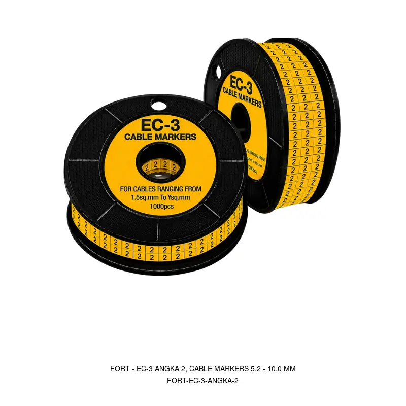 Fort EC-3 ANGKA 2, CABLE MARKERS 5.2 - 10.0 MM