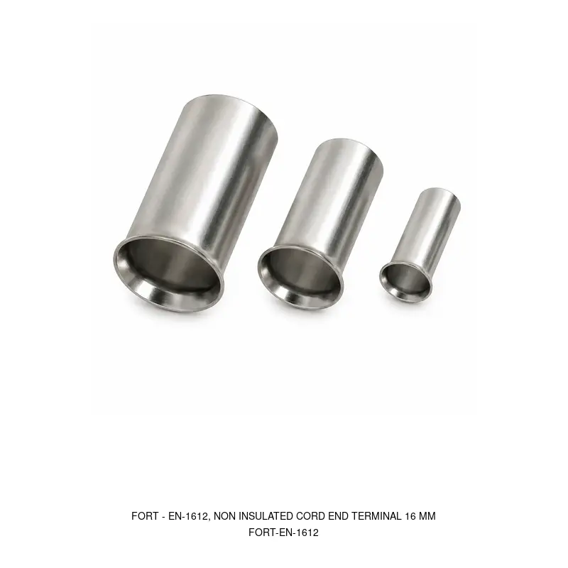 Fort EN-1612, NON INSULATED CORD END TERMINAL 16 MM