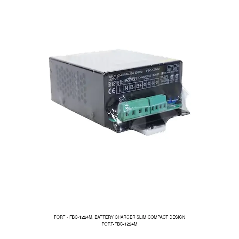 Fort FBC-1224M, BATTERY CHARGER SLIM COMPACT DESIGN