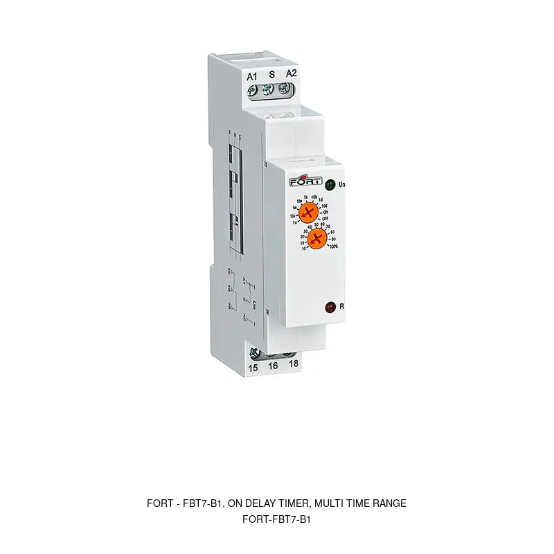 Fort FBT7-B1, On Delay Timer, Multi Time Range