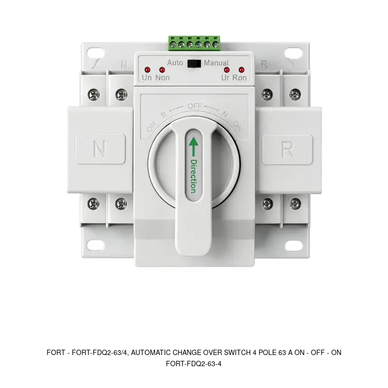 Fort FORT-FDQ2-63/4, AUTOMATIC CHANGE OVER SWITCH 4 POLE 63 A ON - OFF - ON