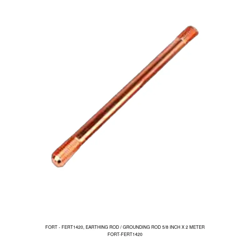 Fort FERT1420, EARTHING ROD / GROUNDING ROD 5/8 INCH X 2 METER