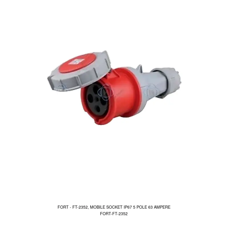 Fort FT-2352, MOBILE SOCKET IP67 5 POLE 63 AMPERE