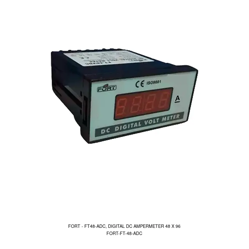 Fort FT48-ADC, DIGITAL DC AMPERMETER 48 X 96