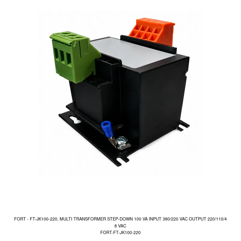 Fort FT-JK100-220, MULTI TRANSFORMER STEP-DOWN 100 VA INPUT 380/220 VAC OUTPUT 220/110/48 VAC