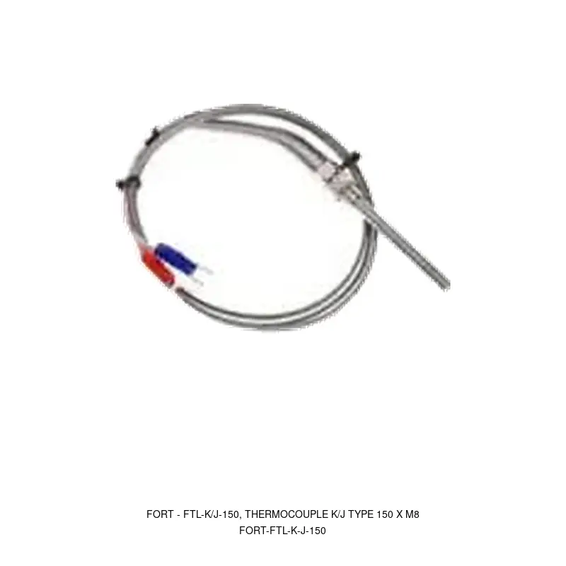 Fort FTL-K/J-150, THERMOCOUPLE K/J TYPE 150 X M8