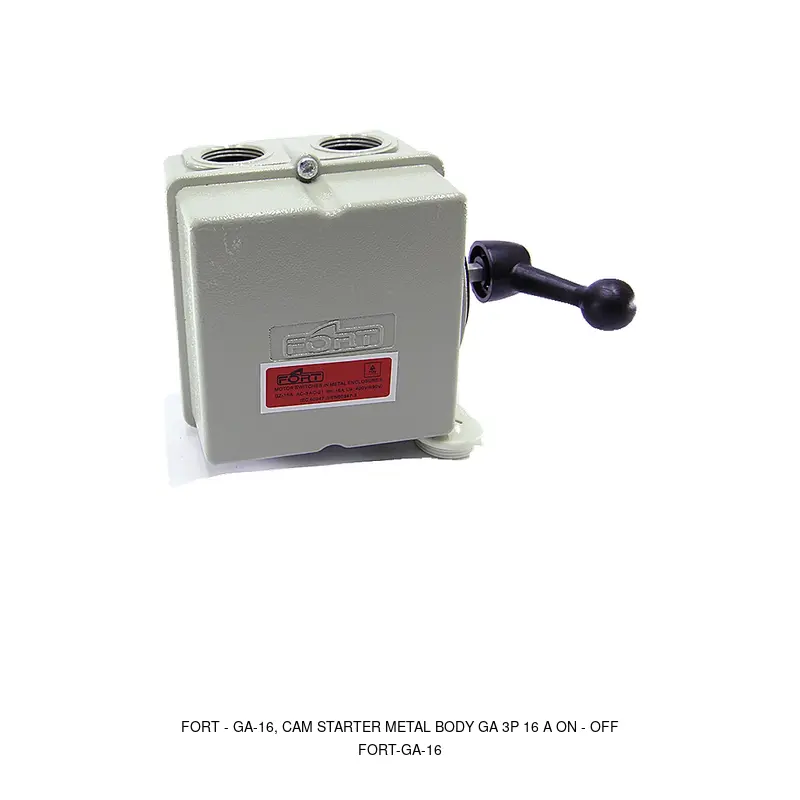 Fort GA-16, CAM STARTER METAL BODY GA 3P 16 A ON - OFF