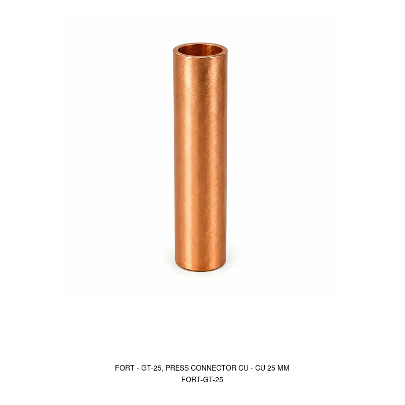 Fort GT-25, PRESS CONNECTOR CU - CU 25 MM