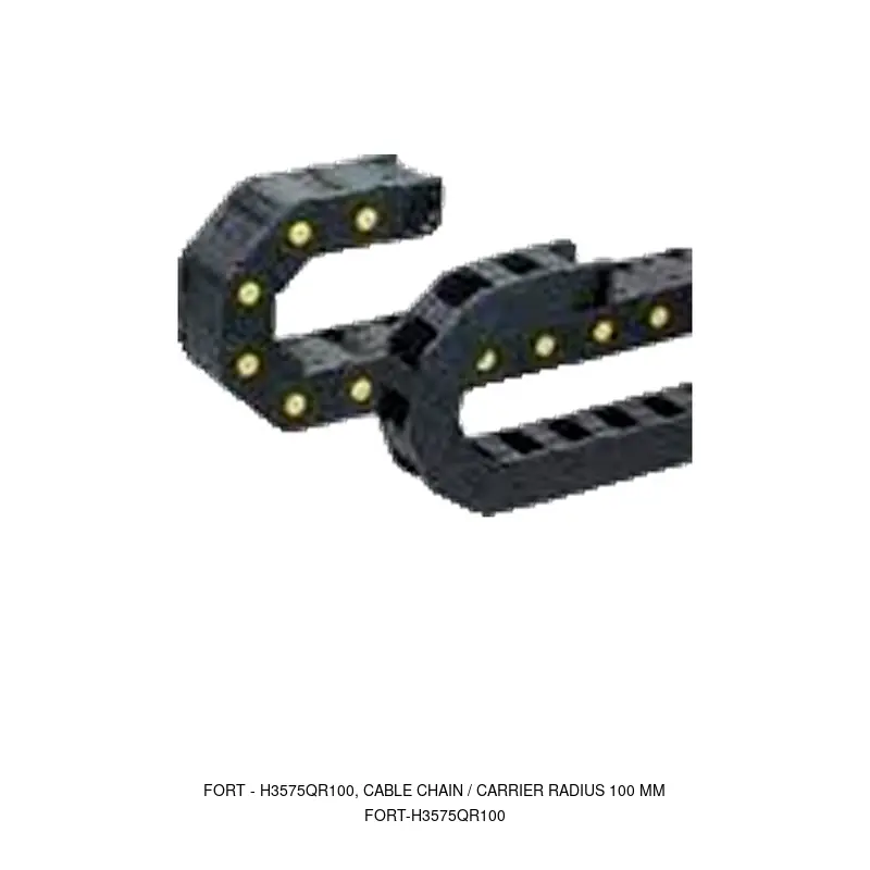 Fort H3575QR100, CABLE CHAIN / CARRIER RADIUS 100 MM