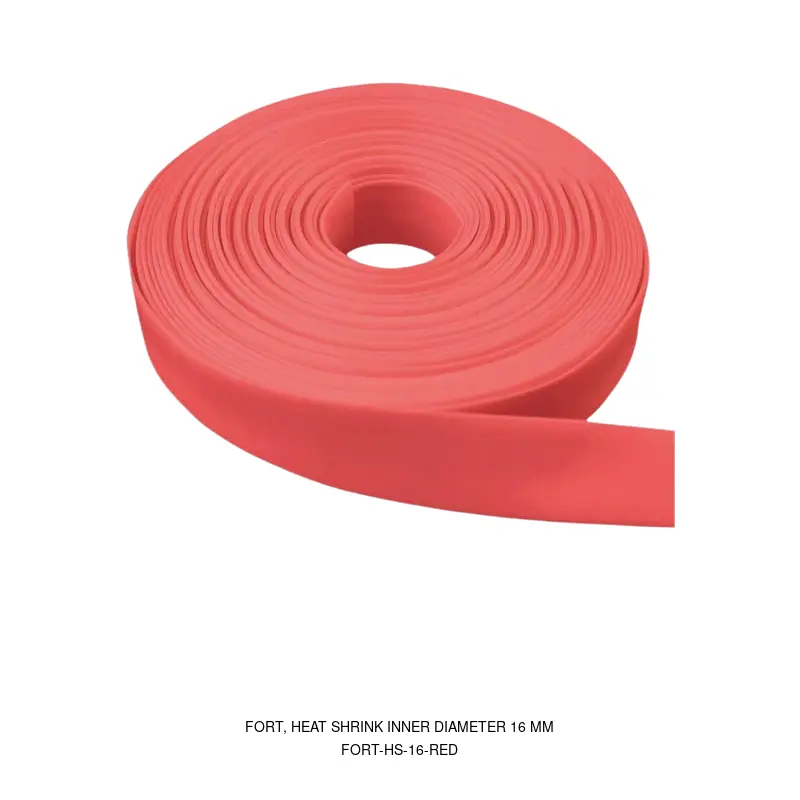 Fort FORT-HS-16-RED, HEAT SHRINK INNER DIAMETER 16 MM