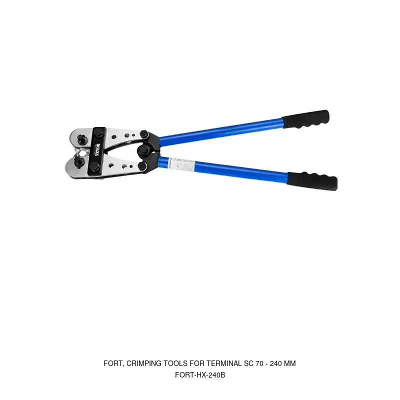 Fort FORT-HX-240B, Crimping Tools For Terminal SC 70 - 240 MM