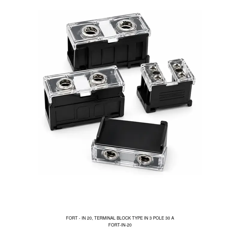 Fort IN 20, TERMINAL BLOCK TYPE IN 3 POLE 30 A