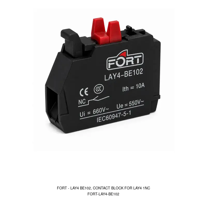 Fort LAY4 BE102, Contact Block for LAY4 1NC