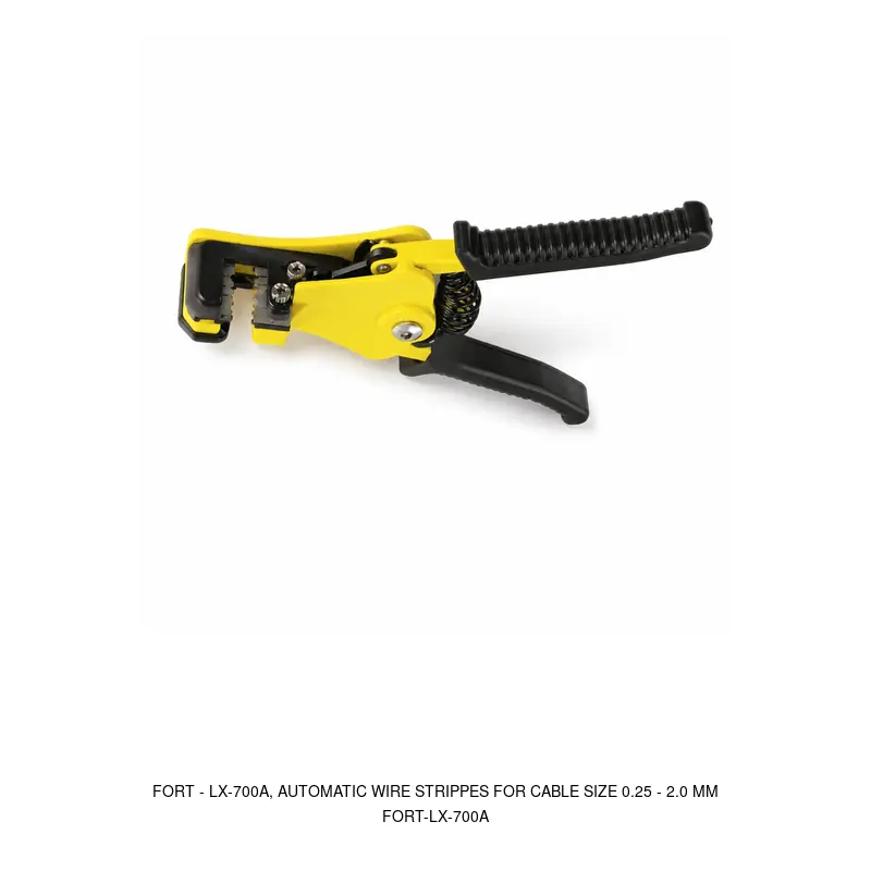 Fort LX-700A, AUTOMATIC WIRE STRIPPES FOR CABLE SIZE 0.25 - 2.0 MM