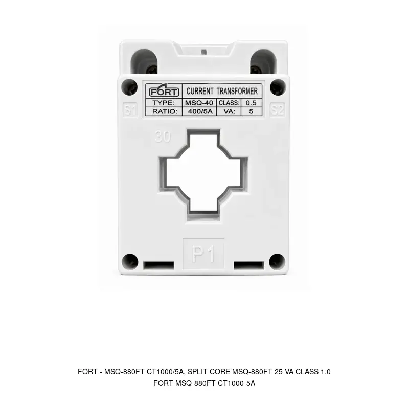 Fort MSQ-880FT CT1000/5A, SPLIT CORE MSQ-880FT 25 VA CLASS 1.0