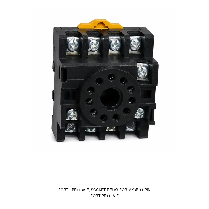 Fort PF113A-E, SOCKET RELAY FOR MK3P 11 PIN