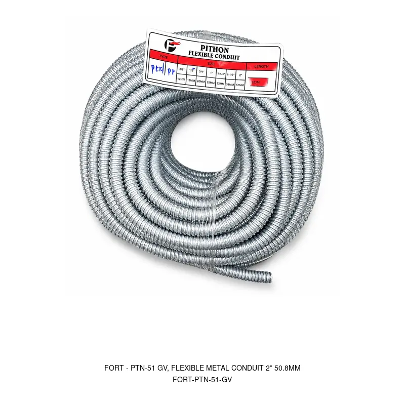 Fort PTN-51 GV, FLEXIBLE METAL CONDUIT 2โ 50.8MM